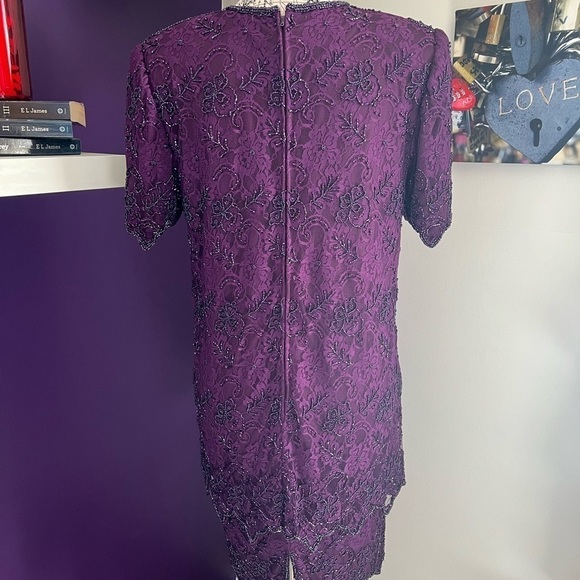 Vintage Brilliante by JA Beaded Gown - Picture 7 of 9